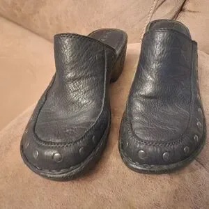 Born | Shoes | Born Black Slipon Loafers For Effortless  display picture 1